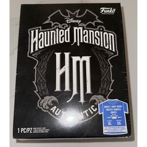 Funko Disney Haunted Mansion T-Shirt XL Foolish Mortal NIB